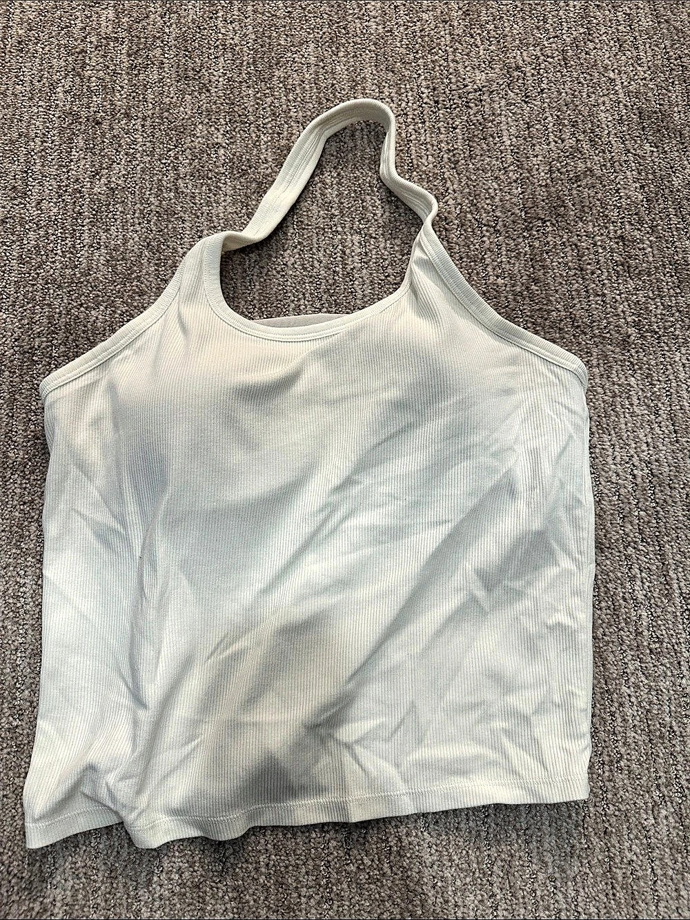 UNIQLO Halter Neck Bra Top Women's Ribbed top